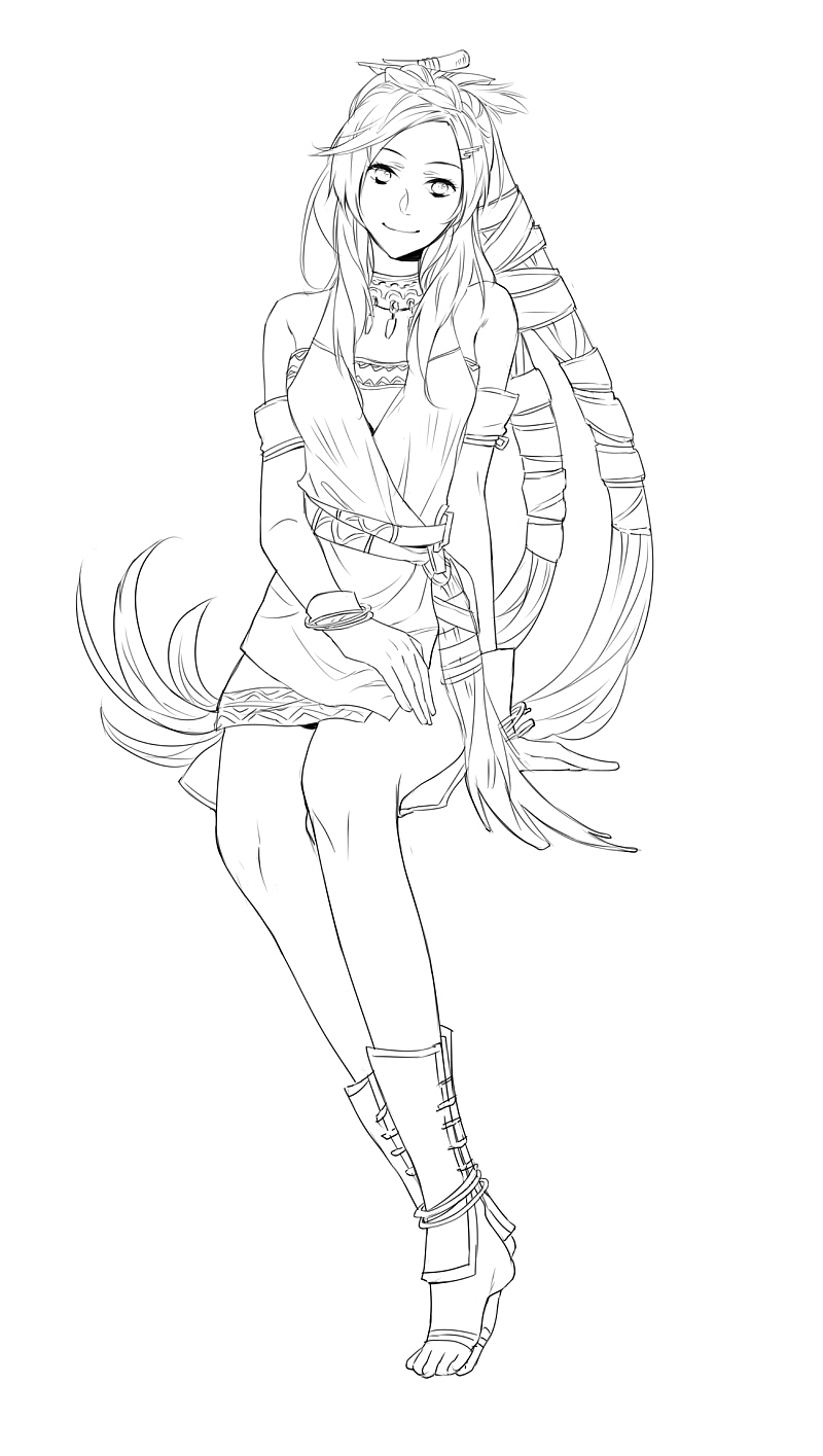 日常手绘·速写动漫_爱吃辣条的boy-站酷zcool