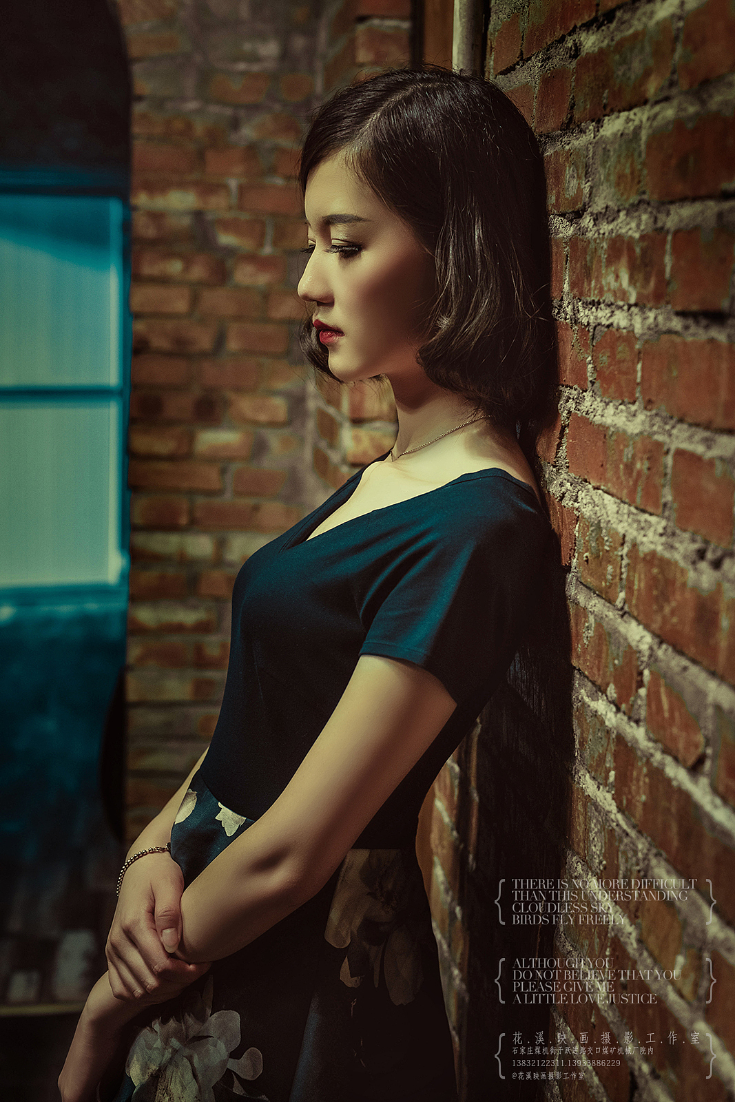 第一次做偏欧美色调的