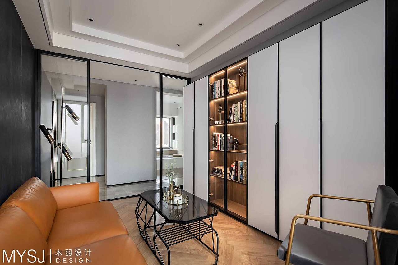 150m²轻奢风,尽显雅致格调!(图ZMTgwODY1NTI4) - 家装设计 - 站酷设计师武汉木羽设计原创素材 - 站酷ZCOOL