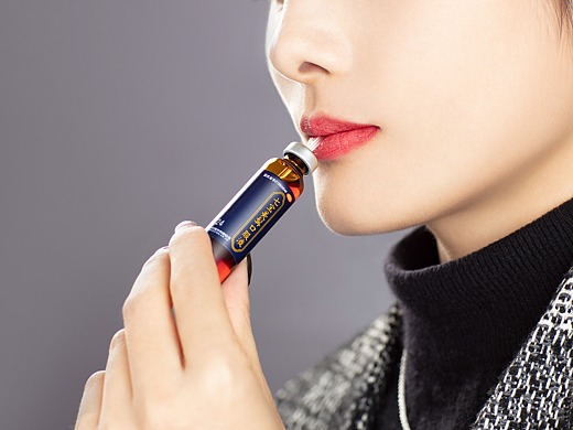 七宝美髯口服液包装盒设计及绘制