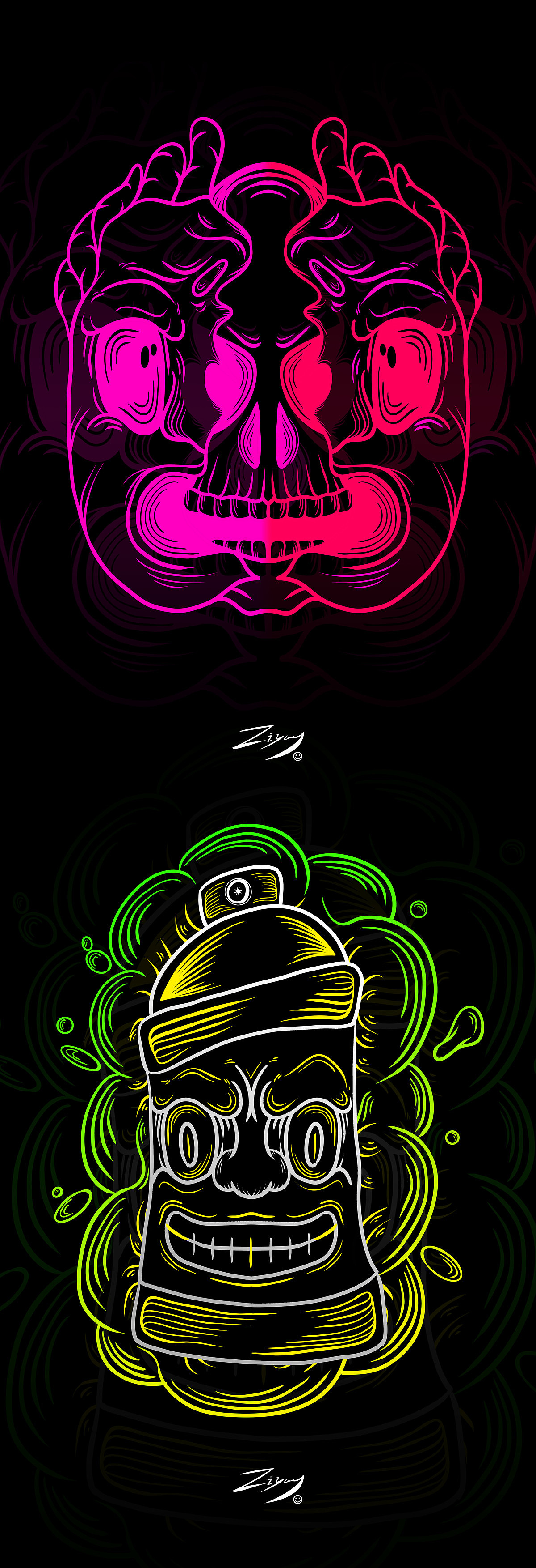 暗黑风格鬼怪系列