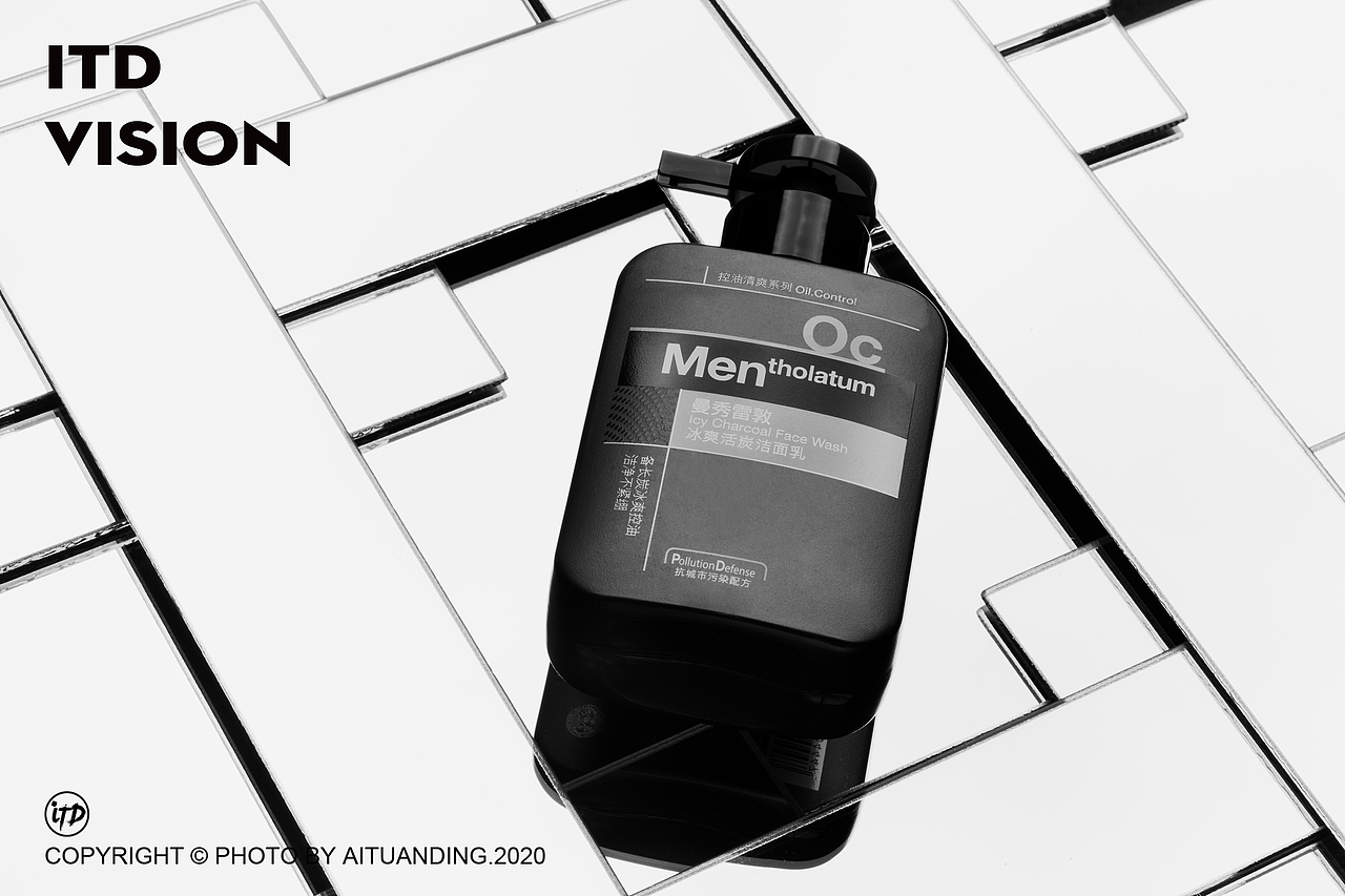 男士洗面奶 X 爱团定摄影,用视觉提升品牌形象
