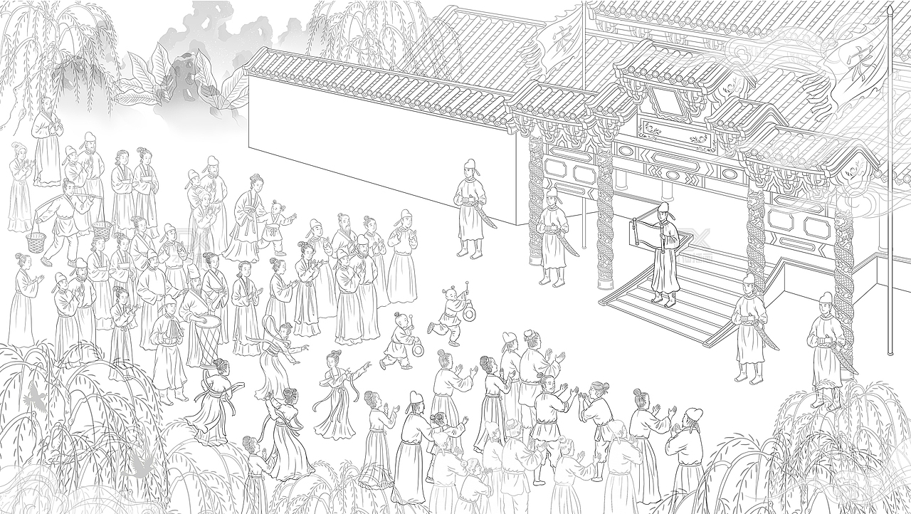 《清平乐》插图