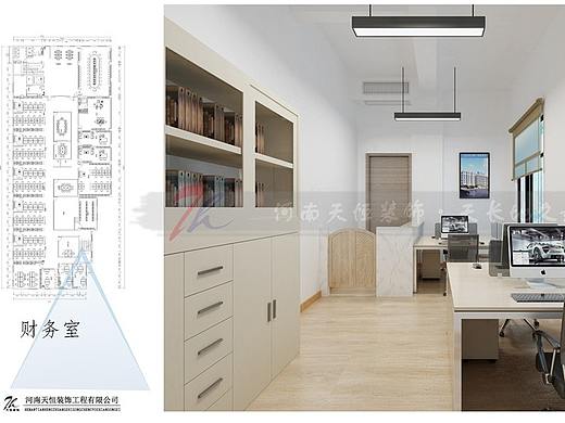 许昌办公室装修设计效果还是可以的