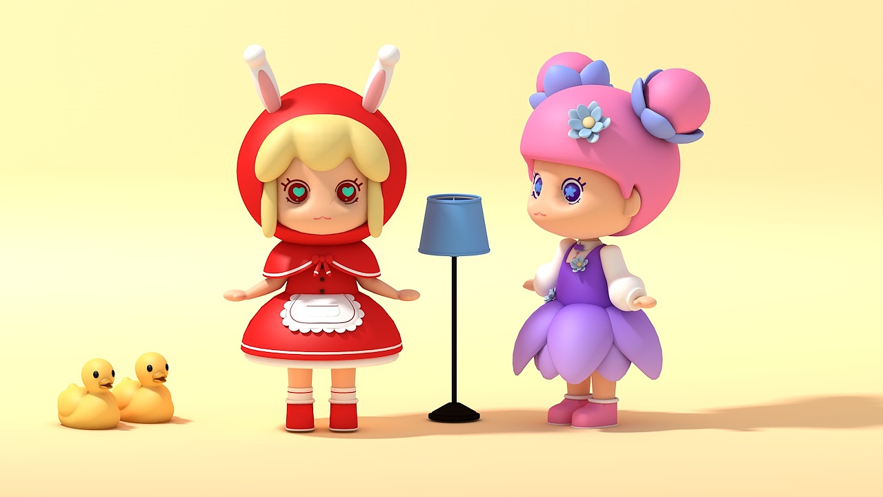 童话镇盲盒设计