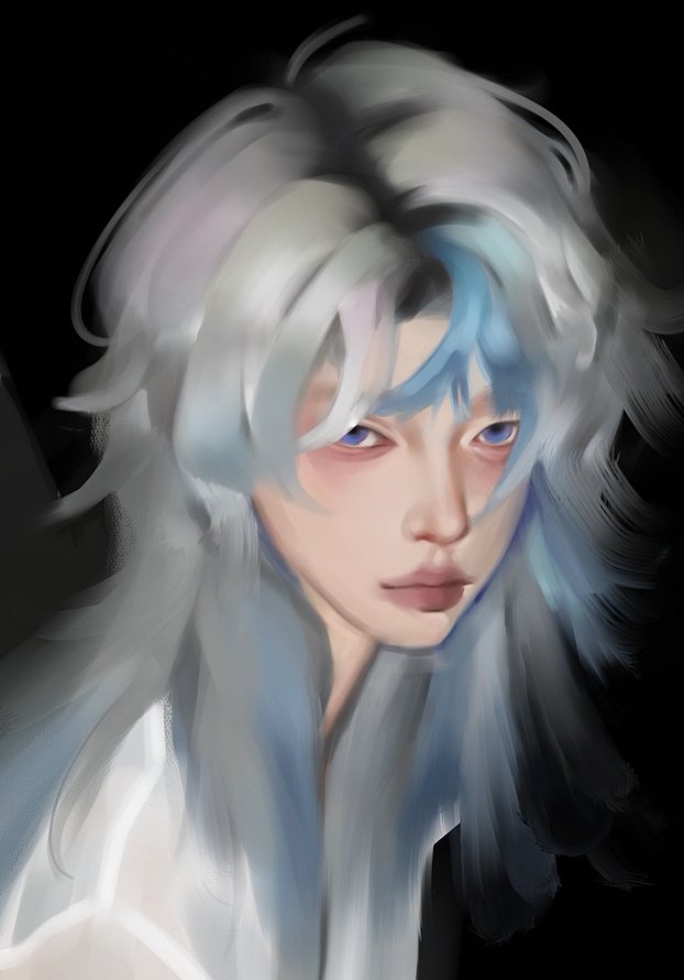 厚涂頭像（圖ZMzY3MDY1Mjk2） - 繪畫 - 站酷設(shè)計師正在緩原創(chuàng)素材 - 站酷ZCOOL