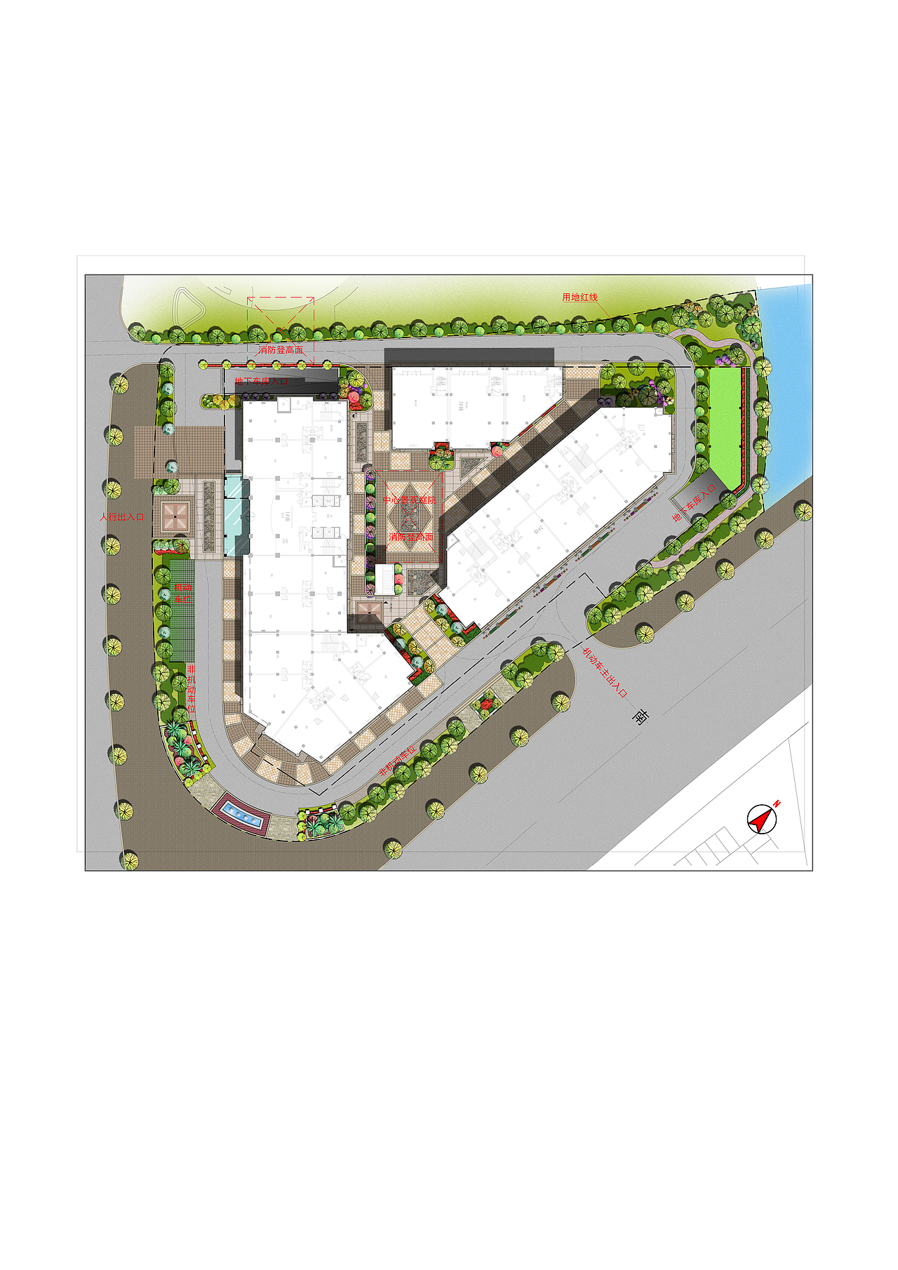 小公园、商业方案彩平（图ZMTExNDk2NjI4） - 景观设计 - 站酷设计师木每梅原创素材 - 站酷ZCOOL