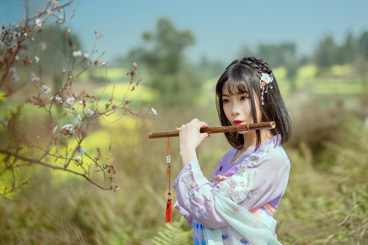 古装春拍（图ZMTQ5NjQxMzg0） - 人像摄影 - 站酷设计师木易119原创素材 - 站酷ZCOOL