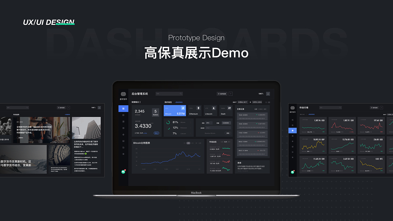 数字货币产品-中后台产品设计
