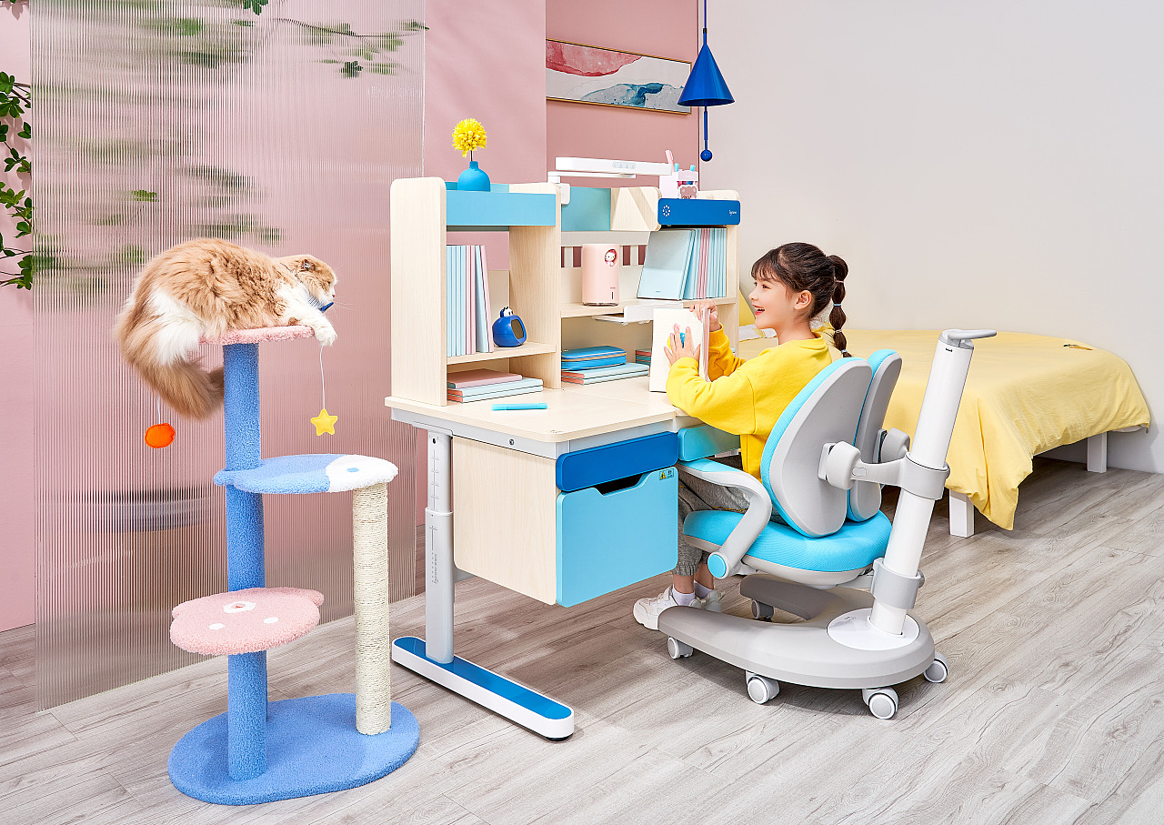 igrow爱果乐 | 收藏家系列学习桌 ✖ 产品摄影（图ZMjQ4NDc3MjA0） - 产品摄影 - 站酷设计师LULUER原创素材 - 站酷ZCOOL