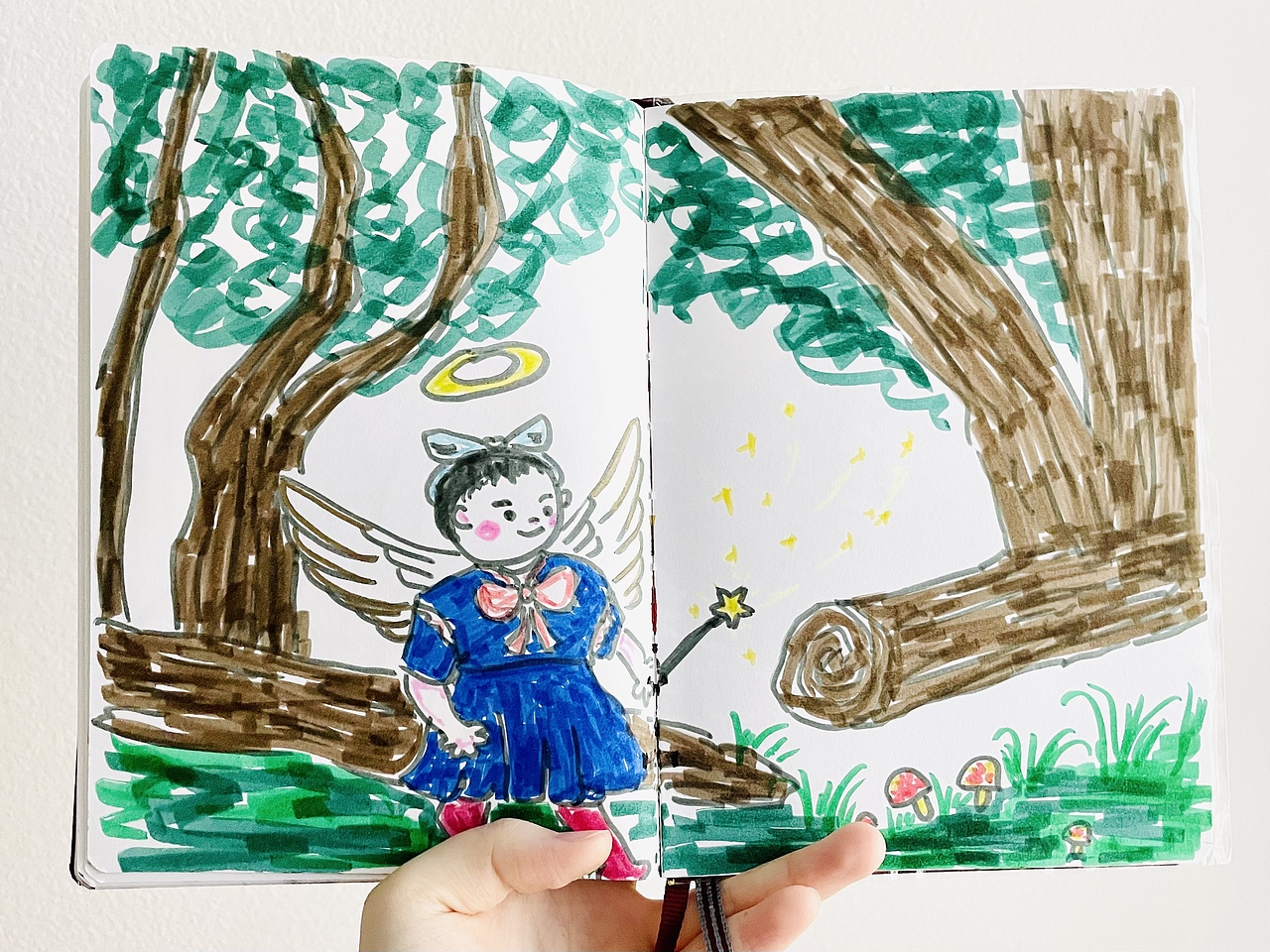 四天画完一本儿童绘本是什么体验