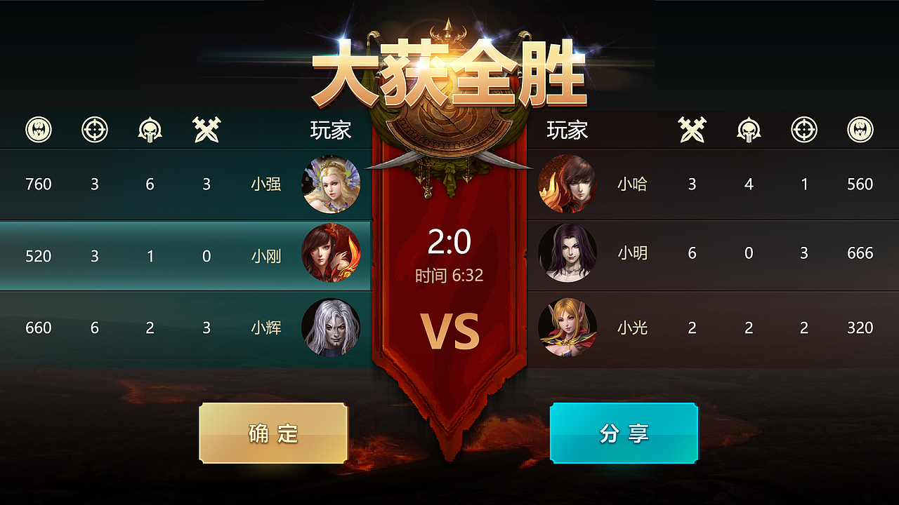 欧美风游戏UI（图ZMTA3OTA5Nzky） - 游戏UI - 站酷设计师传说中的小明原创素材 - 站酷ZCOOL