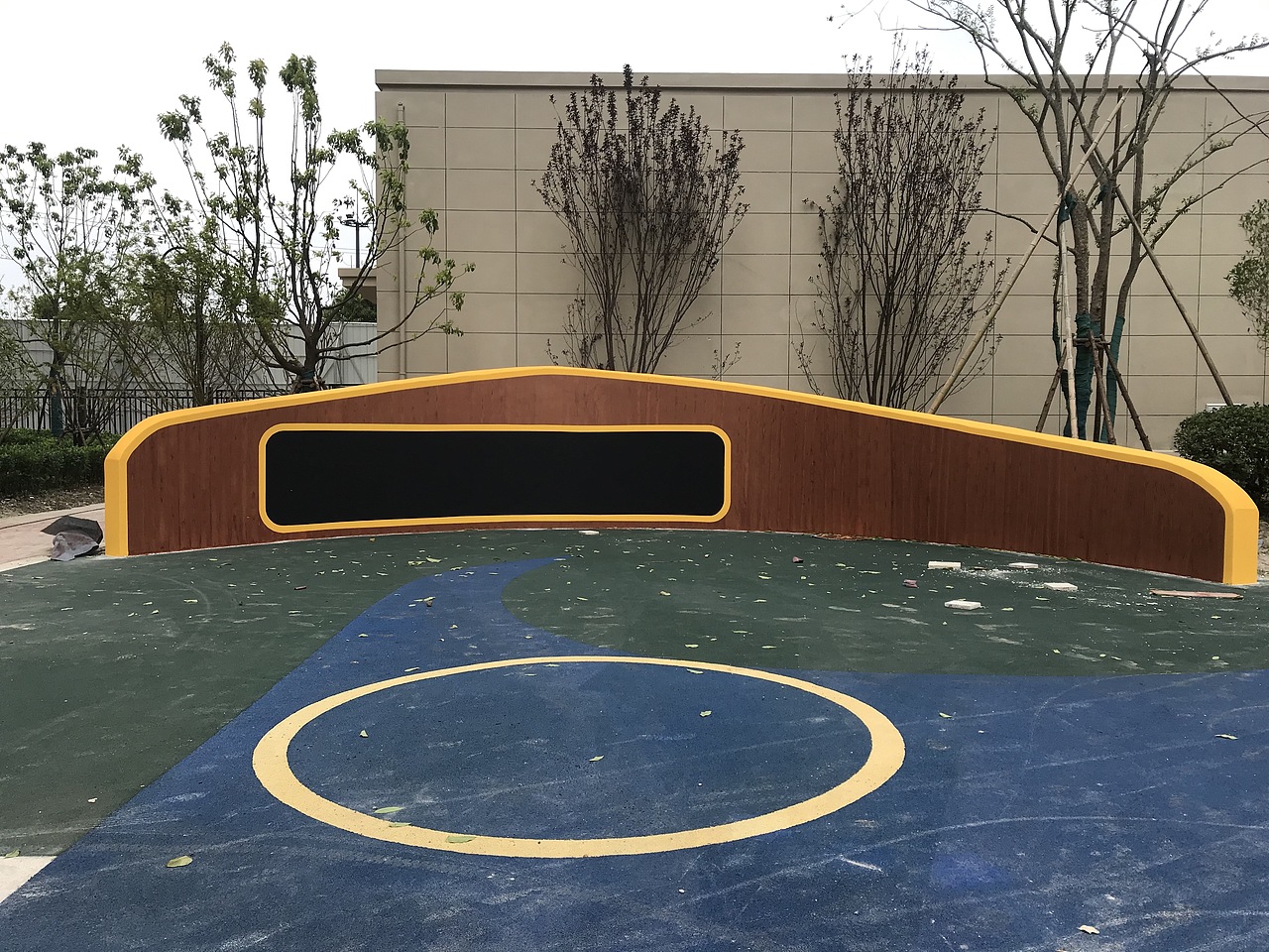 儿童乐园景墙彩绘