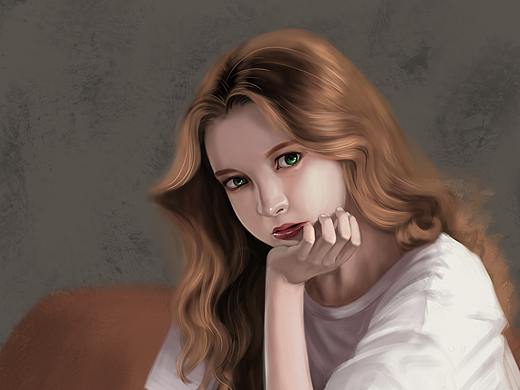 下班后的头像练习2