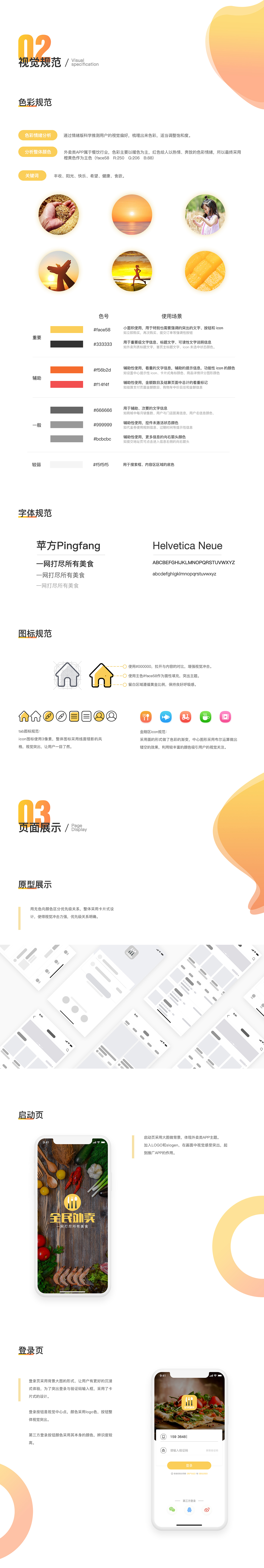 全民外卖App界面设计