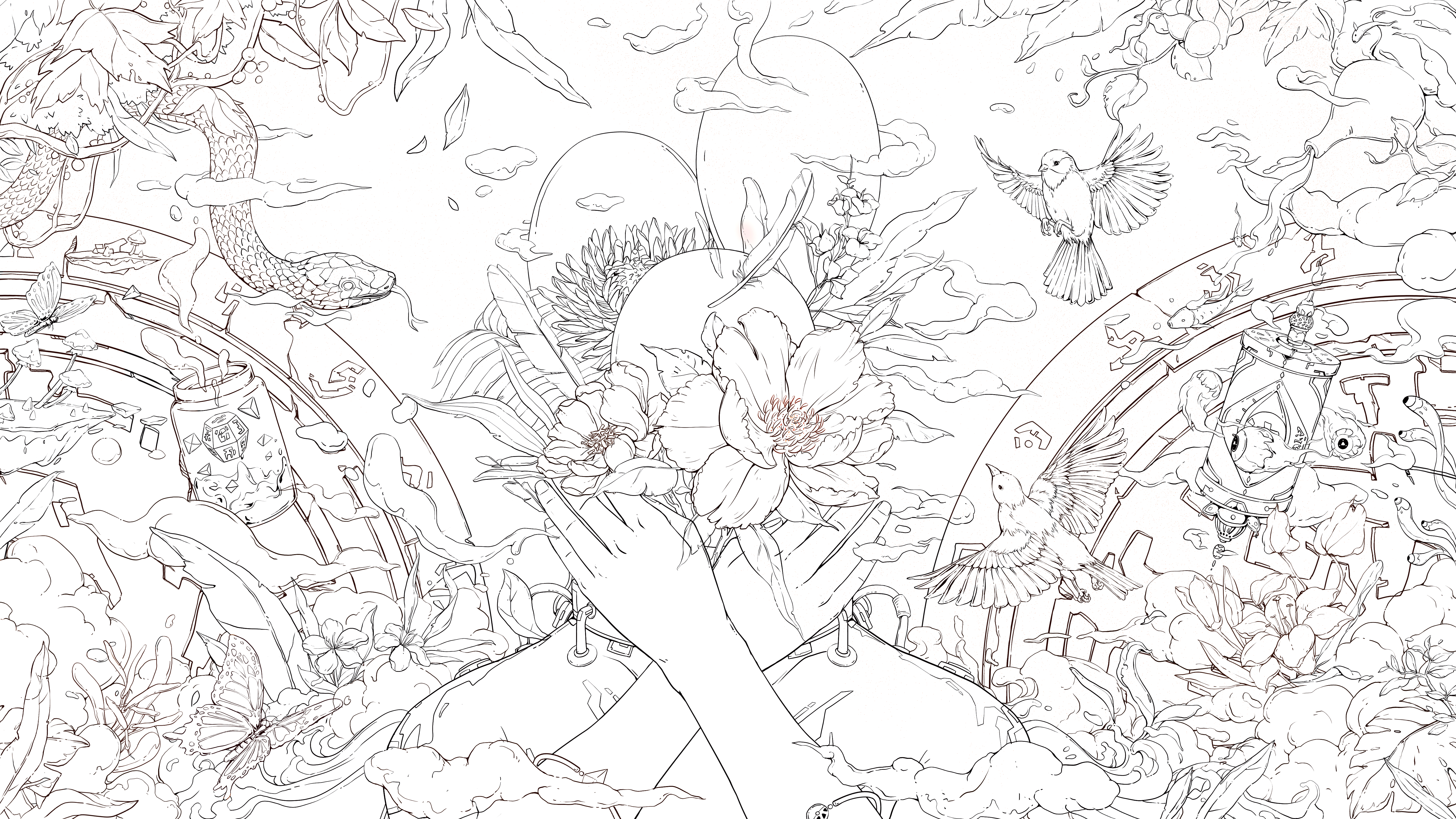 「Z一刻」 信仰与渴望（图ZMjY0MTY3NDQw） - 新锐潮流插画 - 站酷设计师油条BIBI原创素材 - 站酷ZCOOL