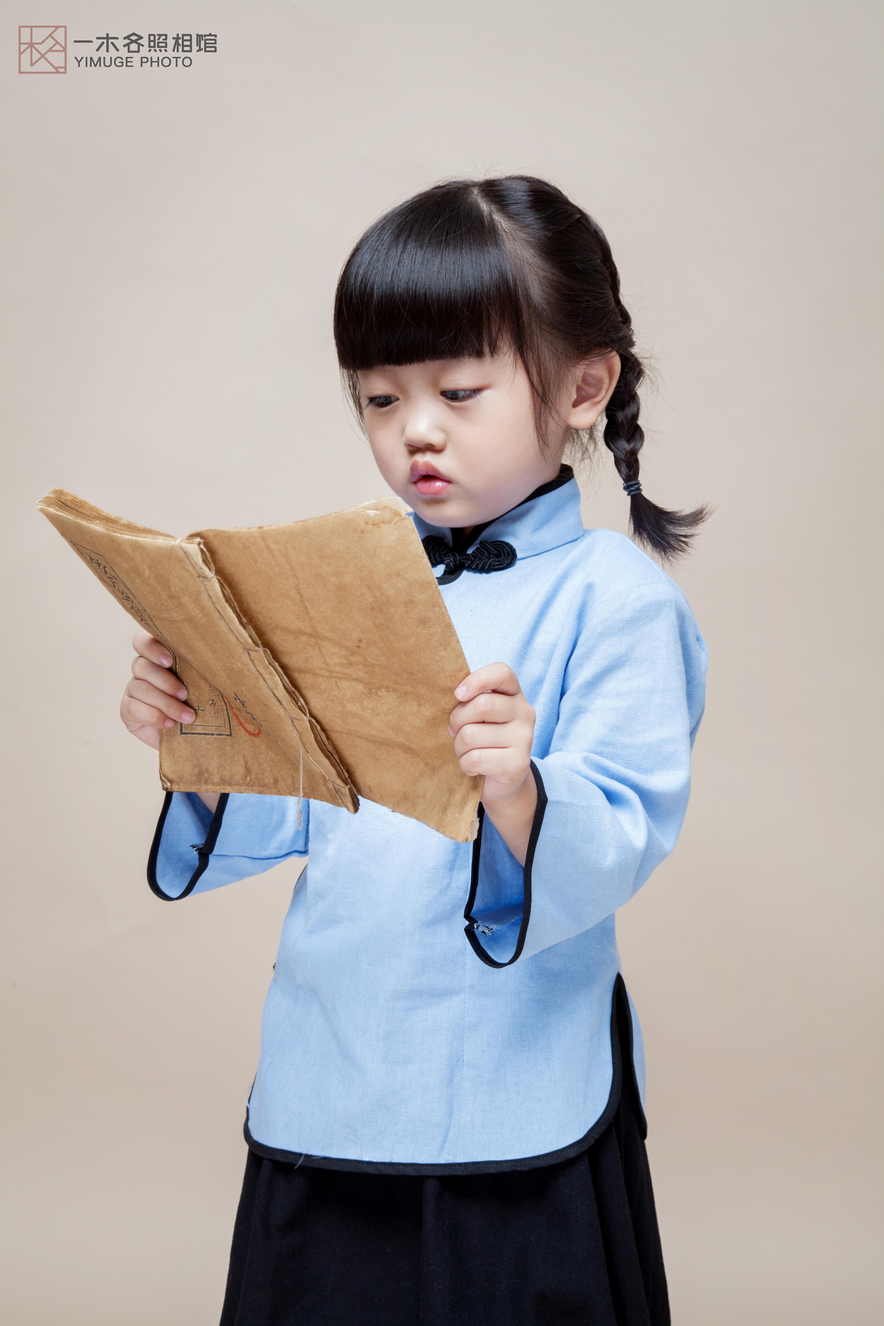 一木各照相馆儿童轻写真