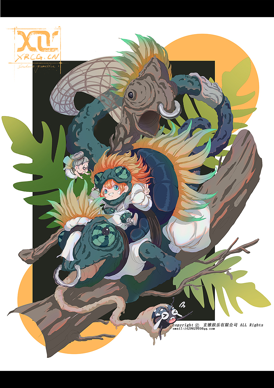 薄涂模块,二次元流程设定立绘及效率练习集合