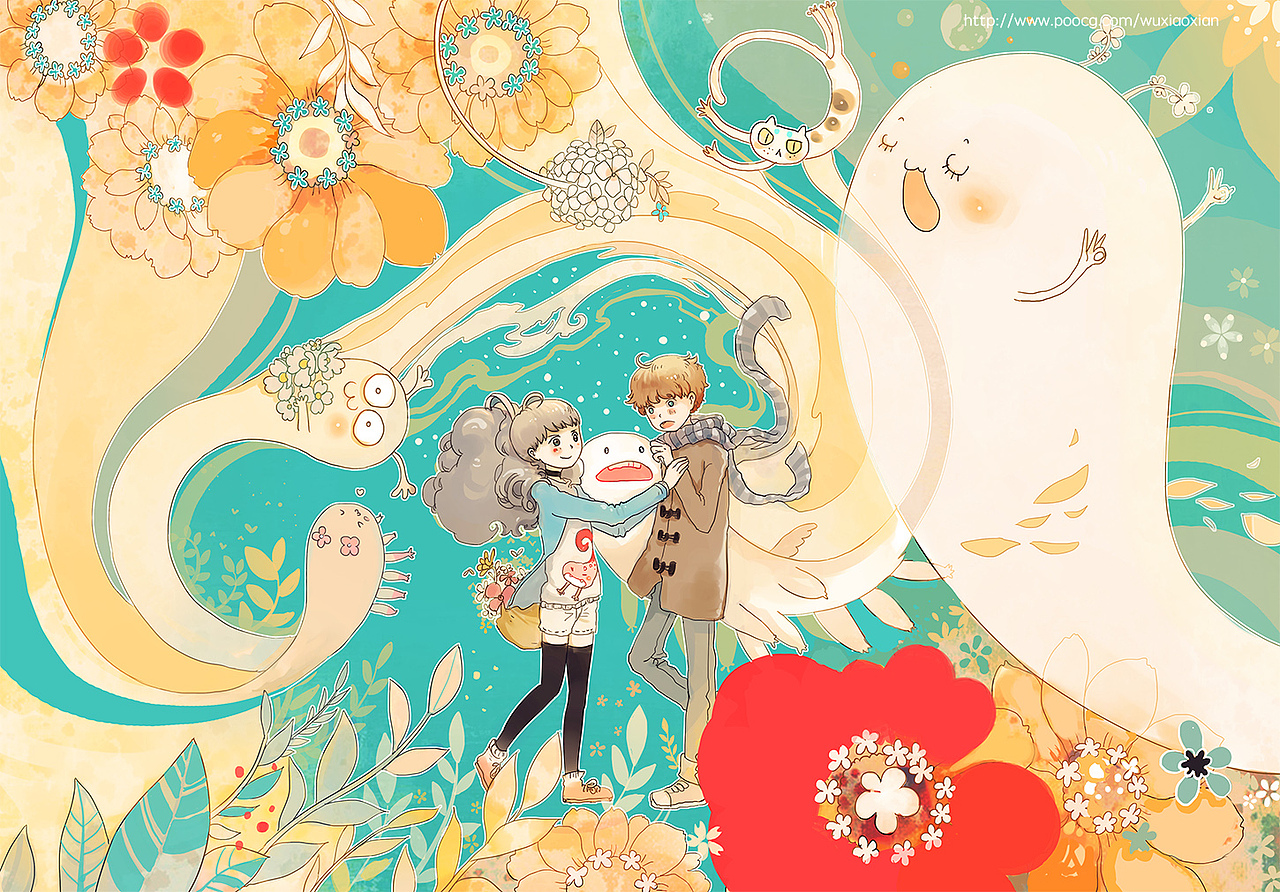 跟小动物有关的图图～～（图ZNzM3MDAyMzY=） - 商业插画 - 站酷设计师舞小仙原创素材 - 站酷ZCOOL