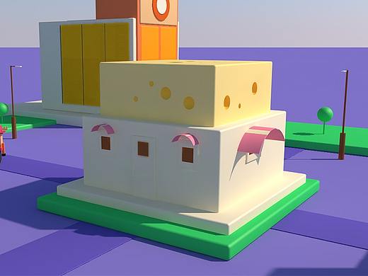 C4D学习第一节课练习