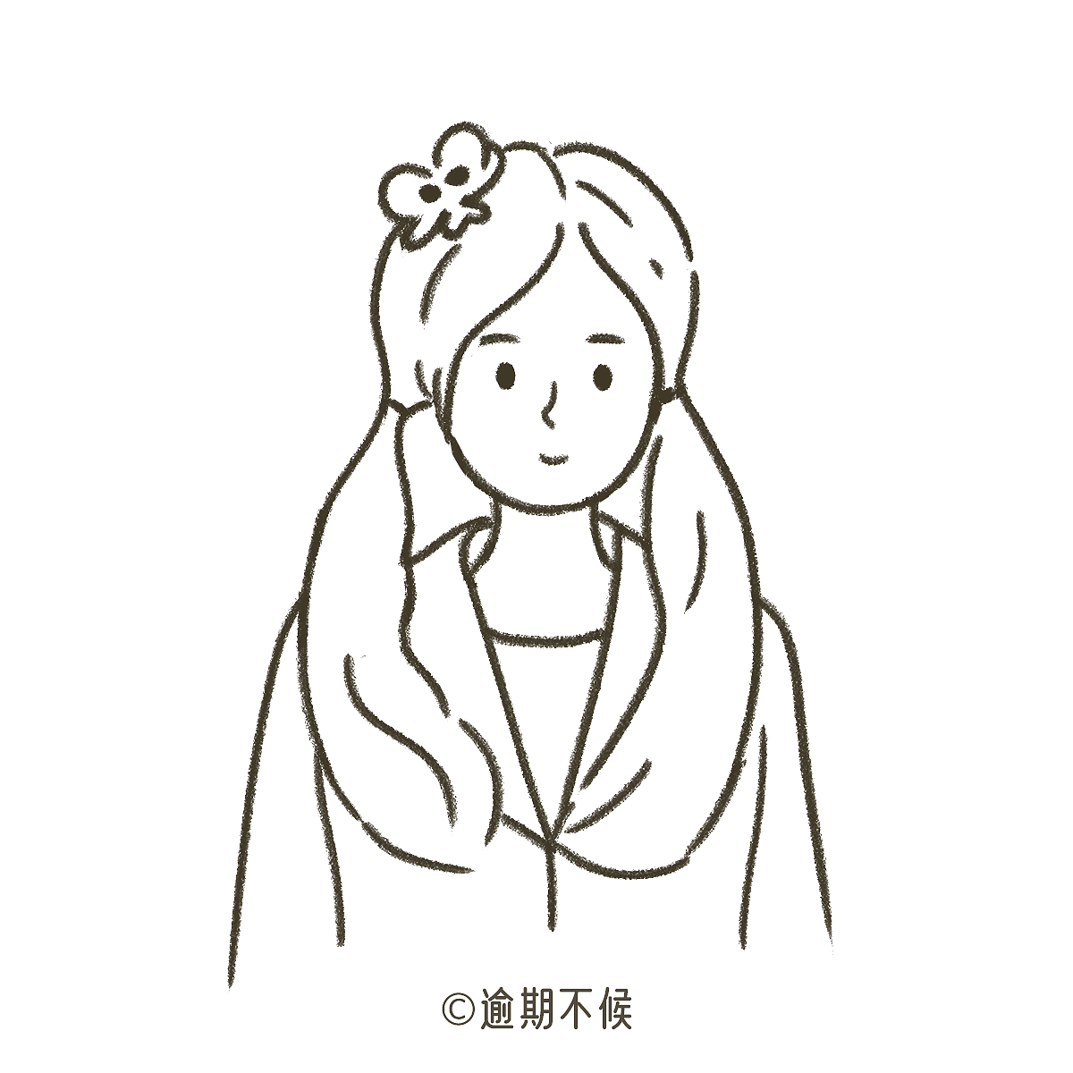 可爱女生头像一组