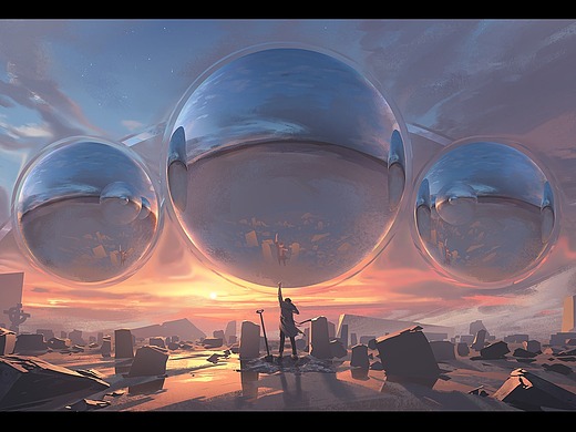 我对三体世界说话 #三体创意合伙90#场景