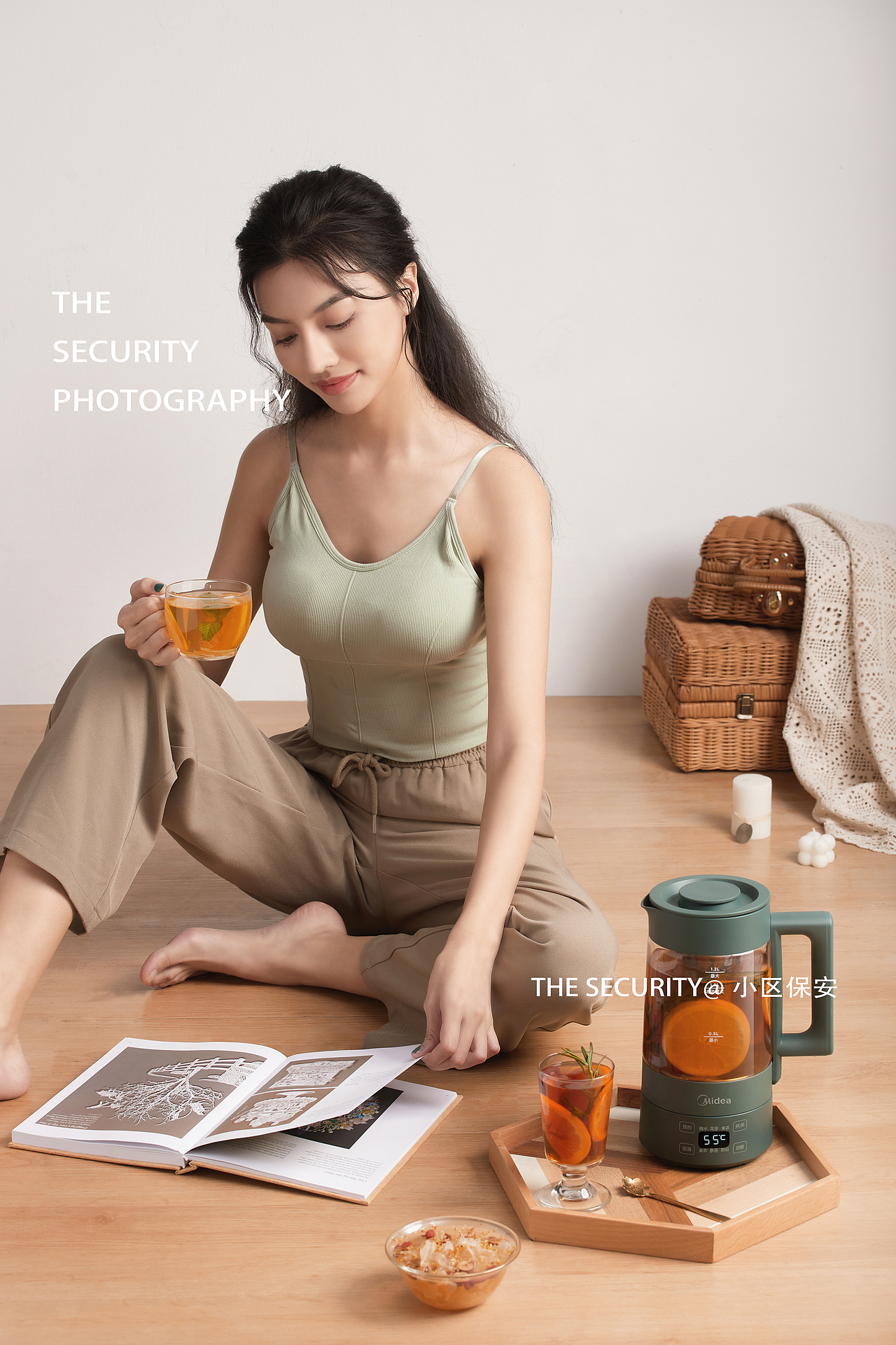 美的养生壶平面拍摄 | 目光所及的美好