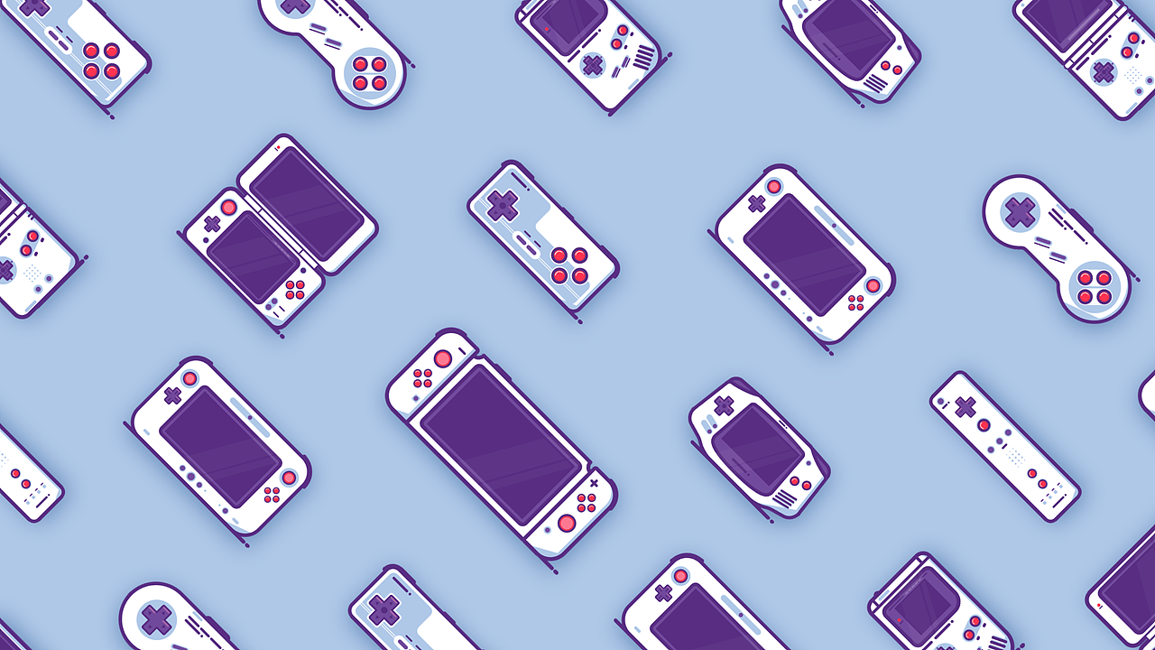 任天堂历代掌机插画