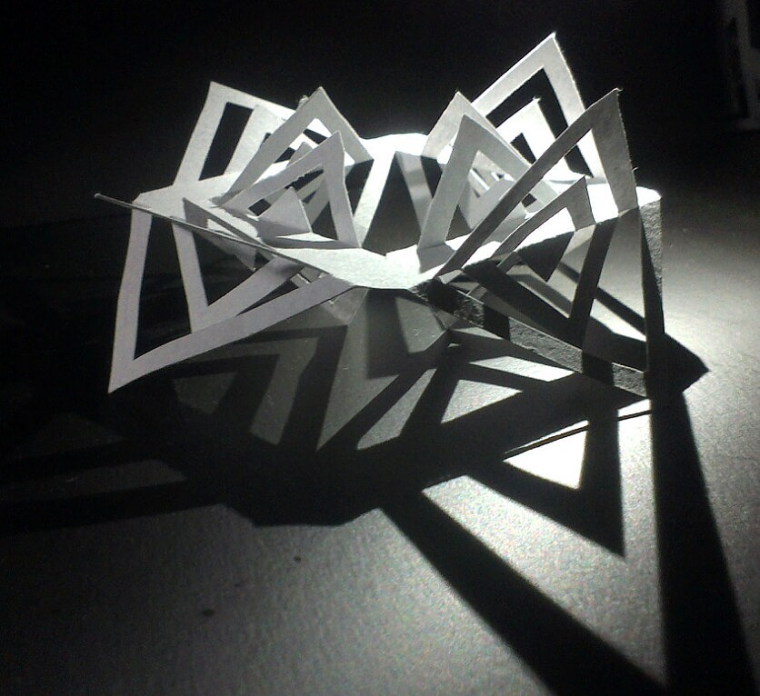 立体构成--剪纸