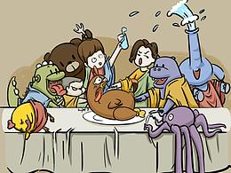 漫畫感恩節(jié)由來