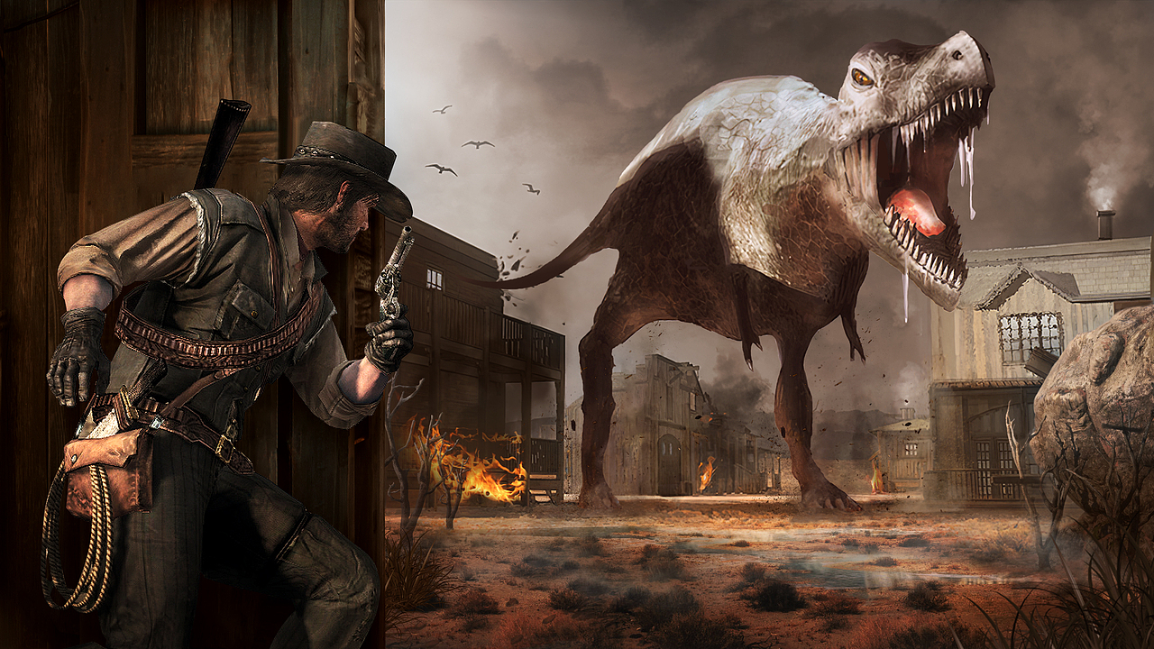 狂野西部——概念设定图