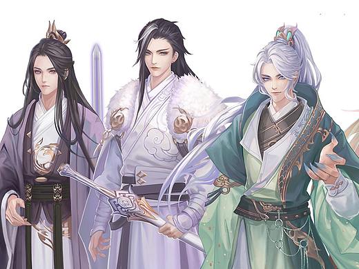 二次元厚涂人物立绘