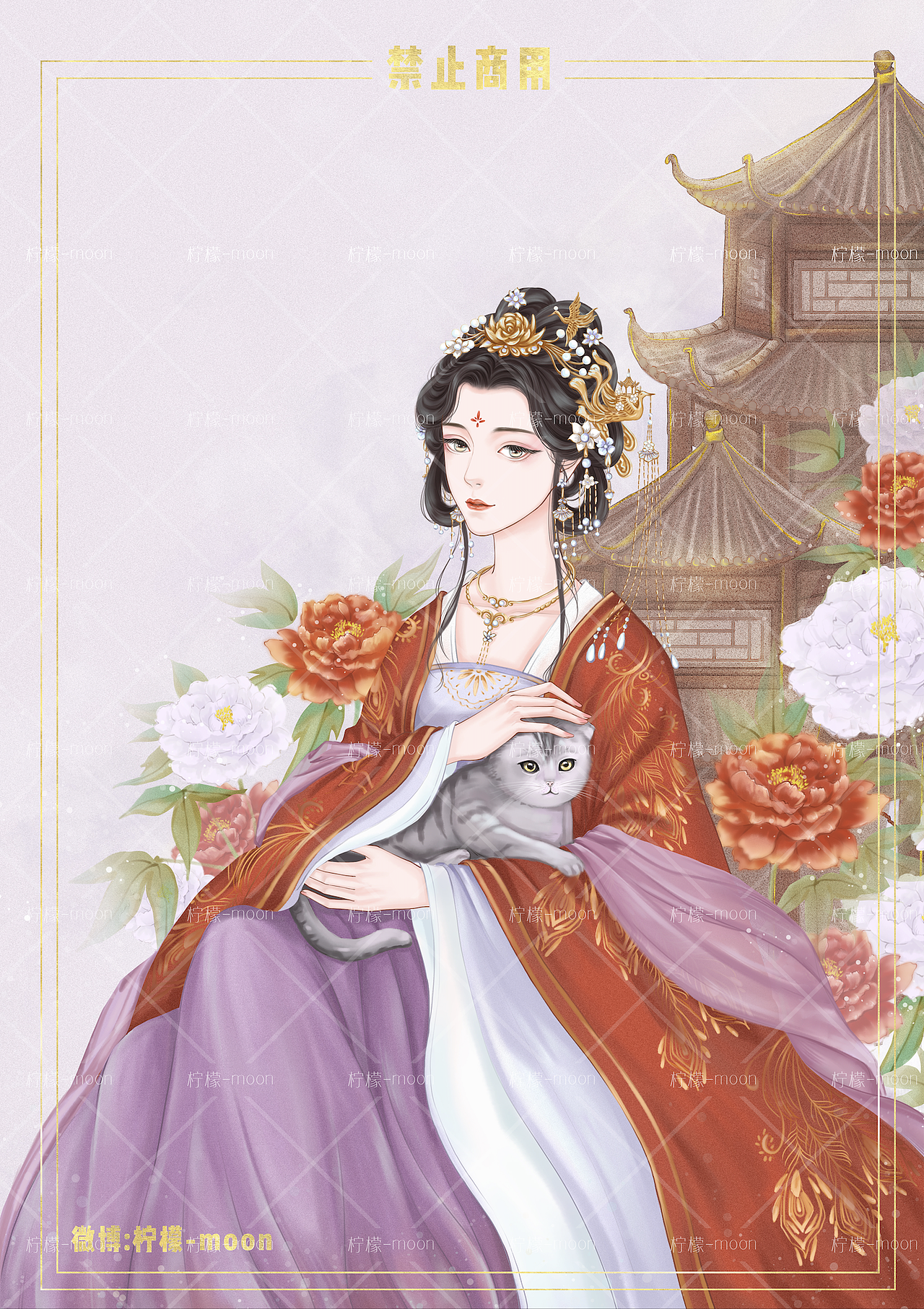 一些古风插图～～（图ZMjYyNzAxMTcy） - 商业插画 - 站酷设计师柠檬插画原创素材 - 站酷ZCOOL