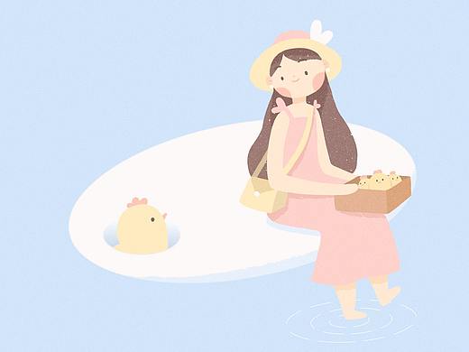 夏（个人主页-ZMzY4MjkwMzY=） - 创作习作 - 站酷设计师阿哈笑笑原创素材 - 站酷ZCOOL