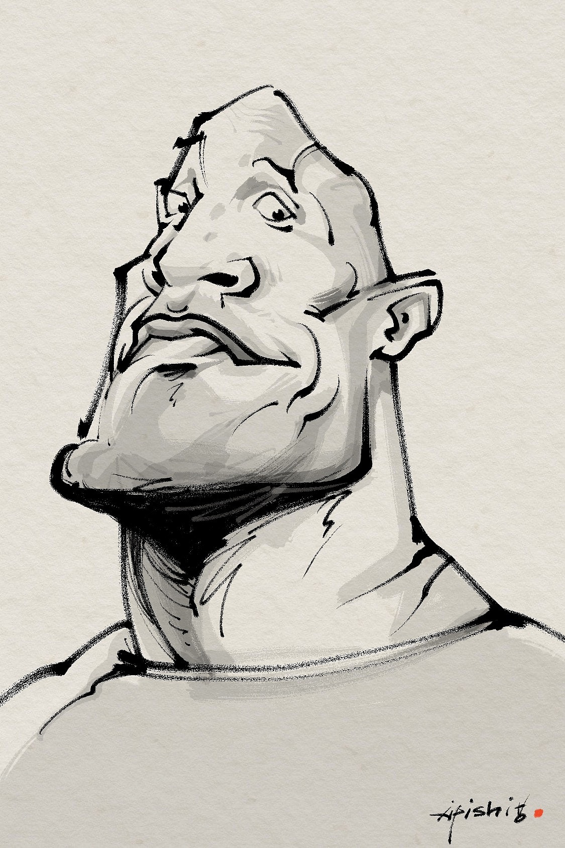 手指在手机上戳的一些漫画像（图ZMTkwOTk0Mjg0） - 单幅漫画 - 站酷设计师喜啤士原创素材 - 站酷ZCOOL