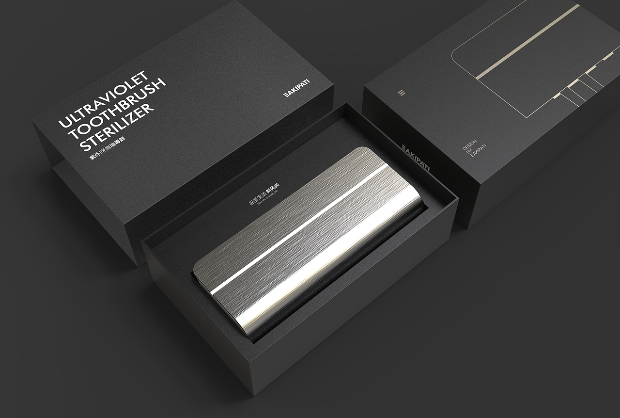 暗黑系品牌包装