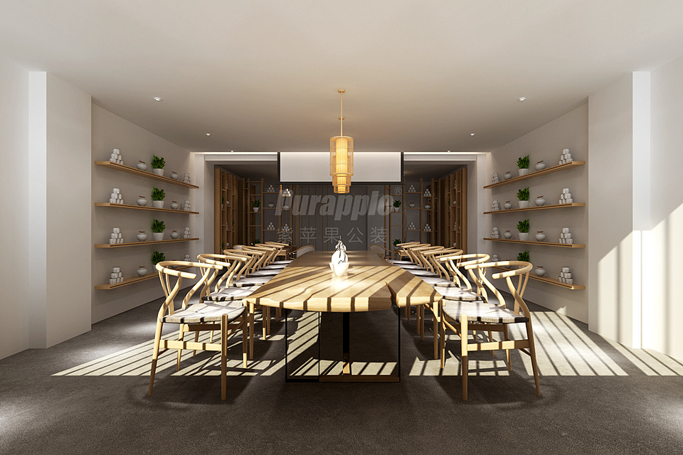 昆明邦盛茶城茶室装修设计