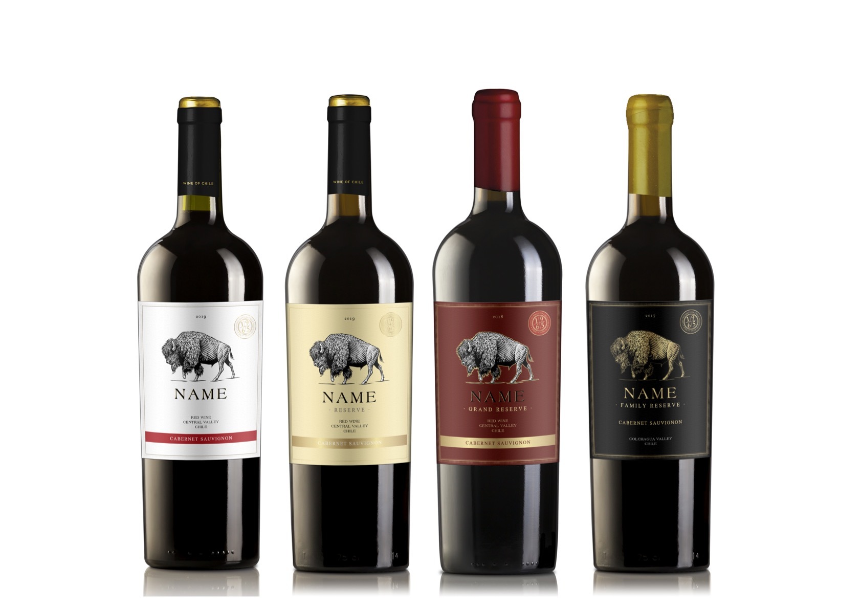 智利红酒酒标