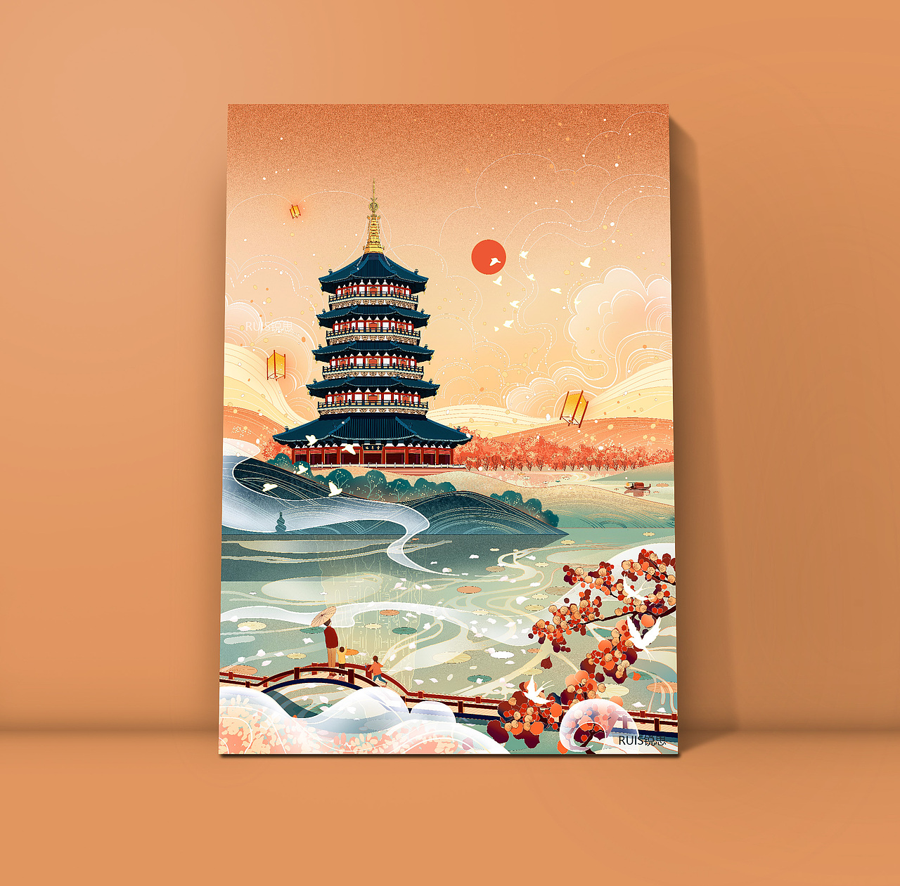 雷峰夕照-杭州雷峰塔