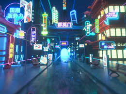 国潮——赛博朋克中国风 《汴州》