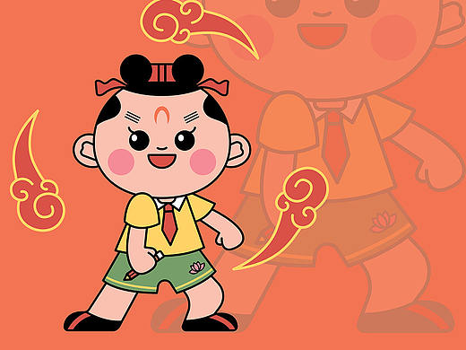 #国漫万创#天书奇谭（个人主页-ZNTUyMzczNjQ=） - IP形象 - 站酷设计师芋艿鱼原创素材 - 站酷ZCOOL