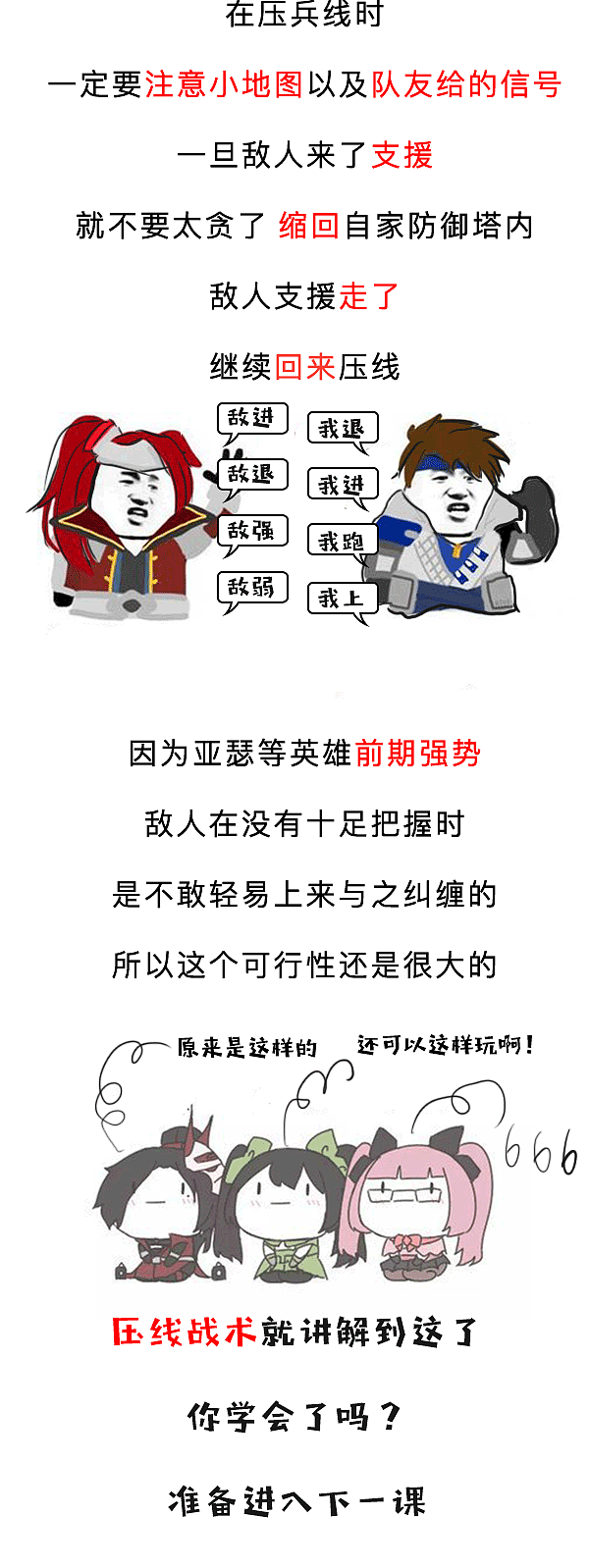 【荣耀课题】，解读兵线四大实用技巧，摆脱小学生。（图ZODkzNTYyNDQ=） - 绘画 - 站酷设计师臧翔宇原创素材 - 站酷ZCOOL