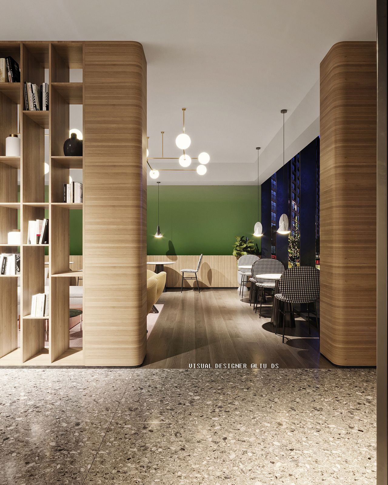 【酒店空间】大堂公区部分（图ZMjI0NzQ1NDI0） - 家装设计 - 站酷设计师刘大帅L原创素材 - 站酷ZCOOL