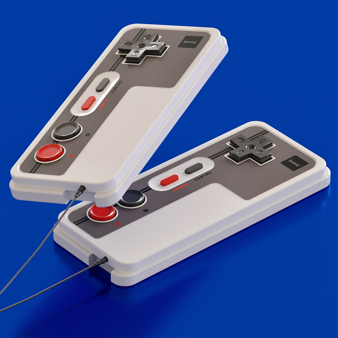 萌新C4D建模游戏手柄