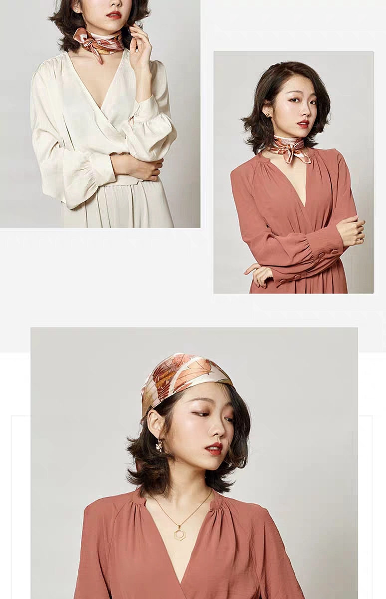 yueshao&[果壳科技】品牌插画丝巾设计