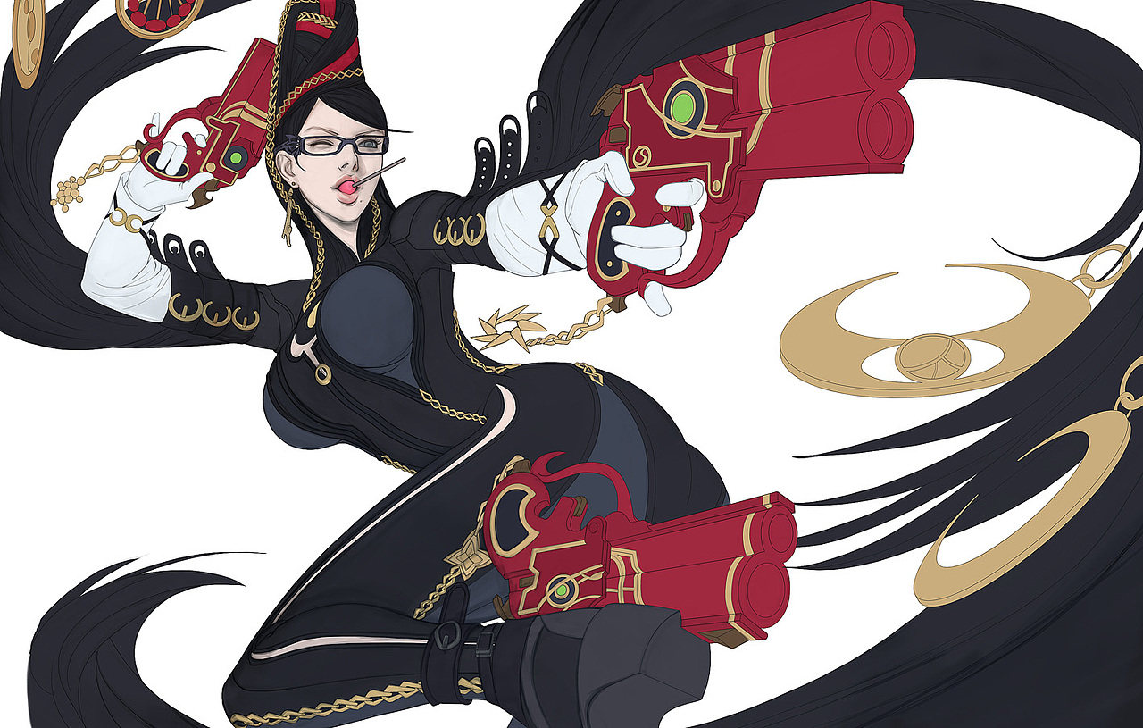 《贝优妮塔》同人插图步骤及创作过程