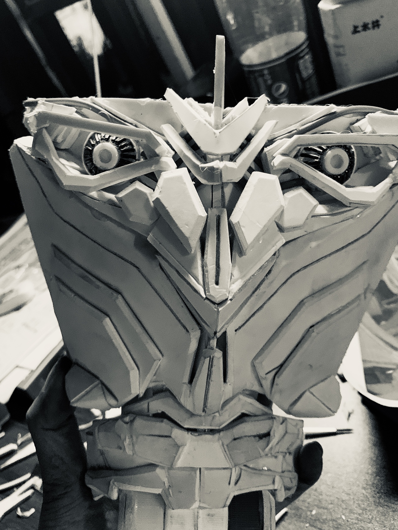 手工制作擎天柱