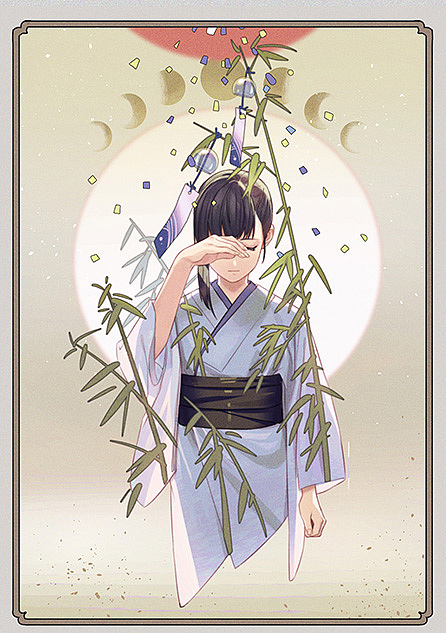 19年的和风明信片