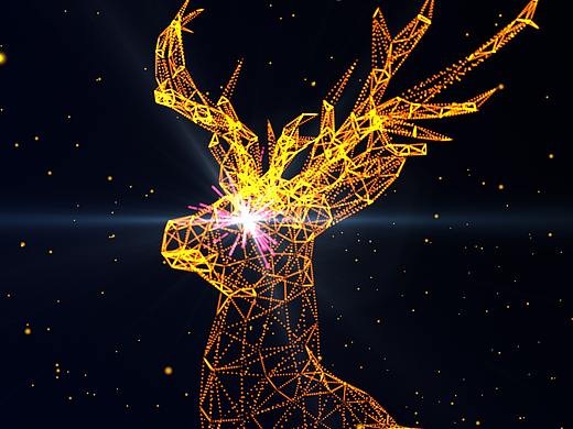星辰粒子-鹿