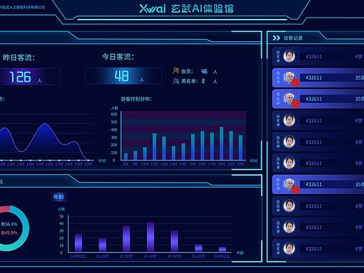 大屏数据可视化
